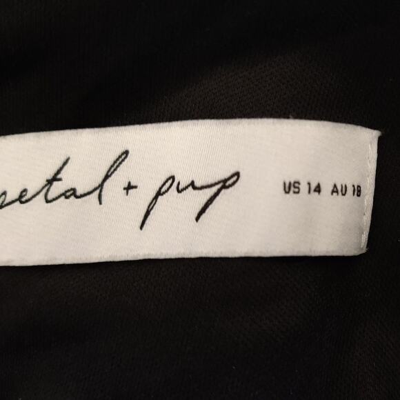 Petal & Pup Amren Floral One-Shoulder Tiered Asymmetric Dress 14 Floral Party - Picture 10 of 13